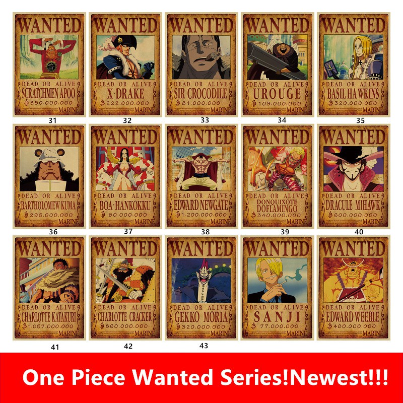 โปสเตอร์ลายการ์ตูน-one-piece-สำหรับตกแต่ง