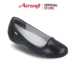 Aerosoft (แอโร่ซอฟ) รองเท้าคัทชูเพื่อสุขภาพ รุ่น CW3133 สีดำ