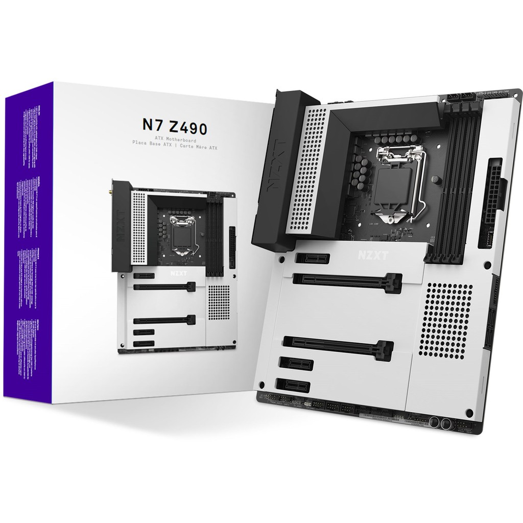 MAINBOARD NZXT N7 Z490 LGA1200 Intel Z490 Gaming Motherboard with