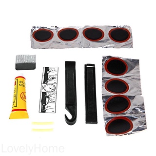 Mountain Bike Tire Repair Tools Tire Lever Inner Tube Tyre Patch Kit Bicycle Wheel Repair Set LovelyHome