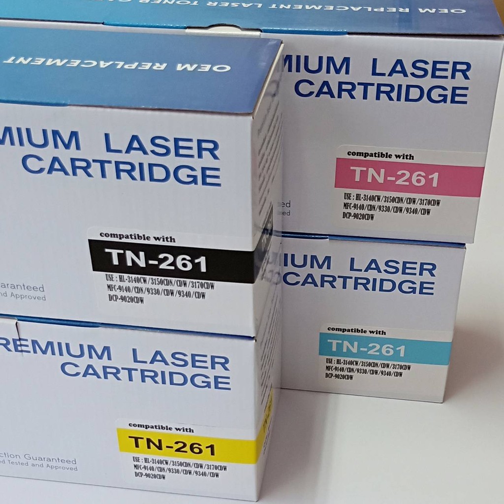 Leader Toner Brother TN-261 BK,C,M,Y / HL-3150CDN/ HL-3170CDW/ MFC ...