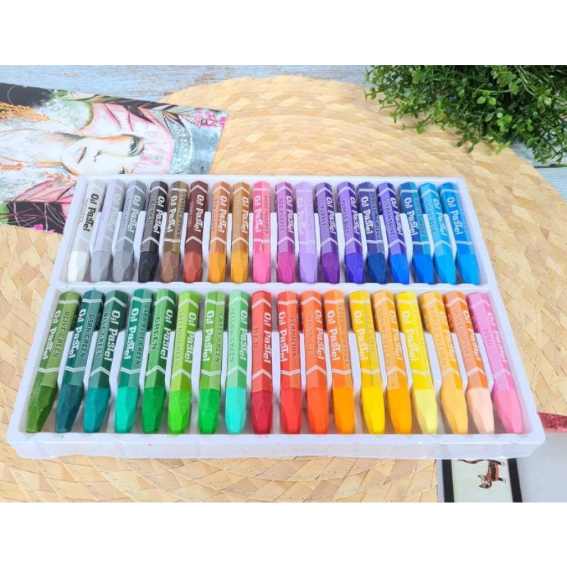 oil-pastels-สีชอล์คน้ำมัน-36สี