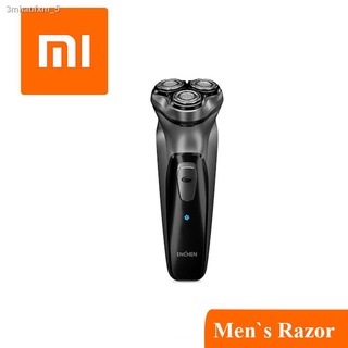 Enchen มีดโกนผู้ชาย Razor Men Black Stone 3D Electric Shaver Type-C Rechargeable