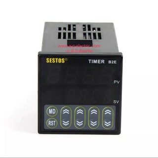 B2E-2R-220 (NEW)Twin Timer Controller( SESTOS ) 48*48