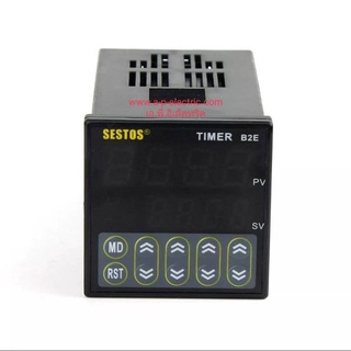 B2E-2R-220 (NEW)Twin Timer Controller( SESTOS ) 48*48