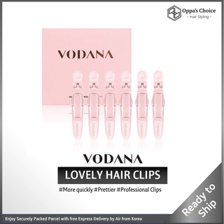 🇰🇷 [พร้อมส่ง] Vodana LOVELY HAIR CLIPS (6 ชิ้น)