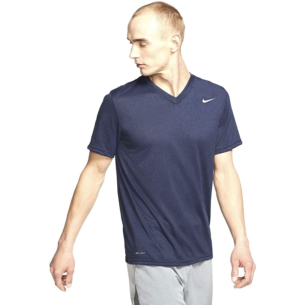 nikeกัปปะเสื้อยืดผู้ชาย-nike-mens-dry-training-t-shirt-obsidian-black-matte-silver-sz-nike-popular-t-shirts