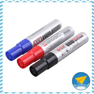 ✈ Avionshop - ปากกาเมจิก เติมหมึกได้ กันน้ำ ด้ามใหญ่ จัมโบ้ (Permanant Broad Marker)