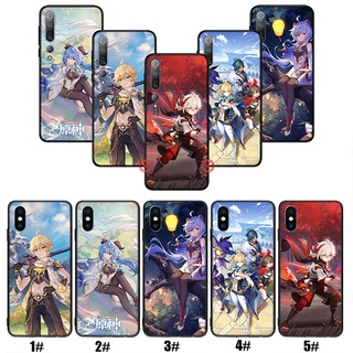 เคสโทรศัพท์มือถือ ลายเกม Genshin Impact สําหรับ Xiaomi Mi 8 9 A1 A2 A3 9T 10T Pro Lite 5X 6X EE24