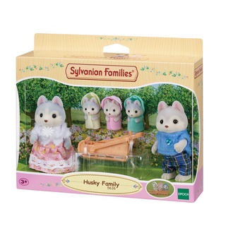 Sylvanian Husky Family / ซิลวาเนียน แฟมิลี่ ครอบครัวฮัสกี้