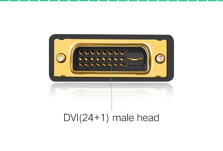 รูปภาพรายละเอียดของ UGREEN อะแดปเตอร์แปลง HDMI เป็น DVI 24 + 1 อะแดปเตอร์ตัวเมียต่อตัวผู้ 1080P สำหรับ HDTV DVI