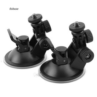 Fhue_car Mini Suction Cup Holder Stand for Gopro Camera Digital Video Recorder
