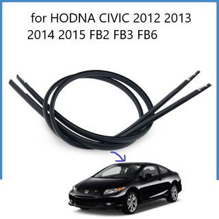 แถบยางซีลหลังคารถยนต์ สําหรับ HODNA CIVIC 2012 2013 2014 2015 FB2 FB3 FB6 OEM:74306-TR0-A01 74316-TR0-A01