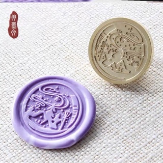 พร้อมส่งจากไทย💚ครั่ง ขี้ผึ้ง ตราประทับ แสตมป์ สแตมป์ ตราปั๊ม sealing wax seal stamp