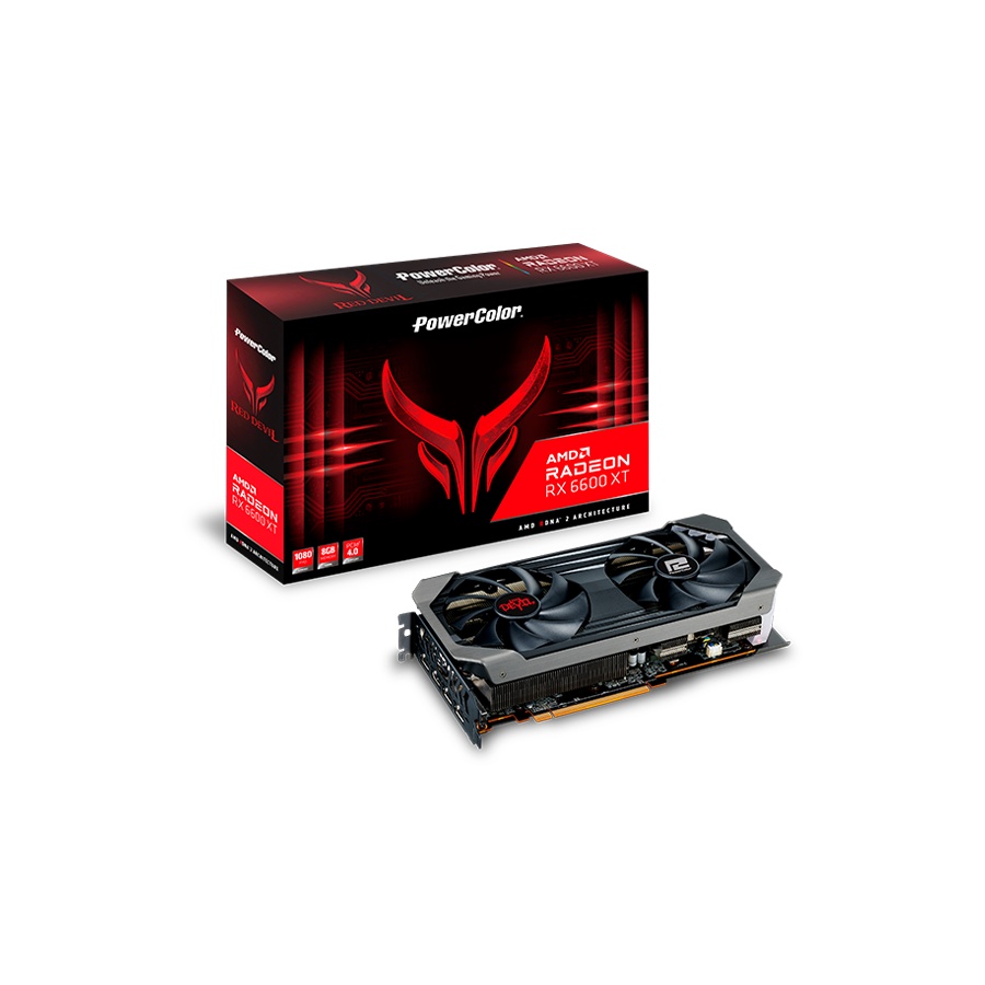 Red Devil AMD Radeon™ RX 6600 XT 8GB GDDR6 - PowerColor