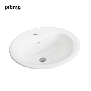 Prema อ่างล้างหน้าแบบฝังบนเคาน์เตอร์ รุ่น P51000