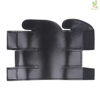 Trumpet Valve Guard PU Leather Protective Sleeve Protector for Trumpet Black