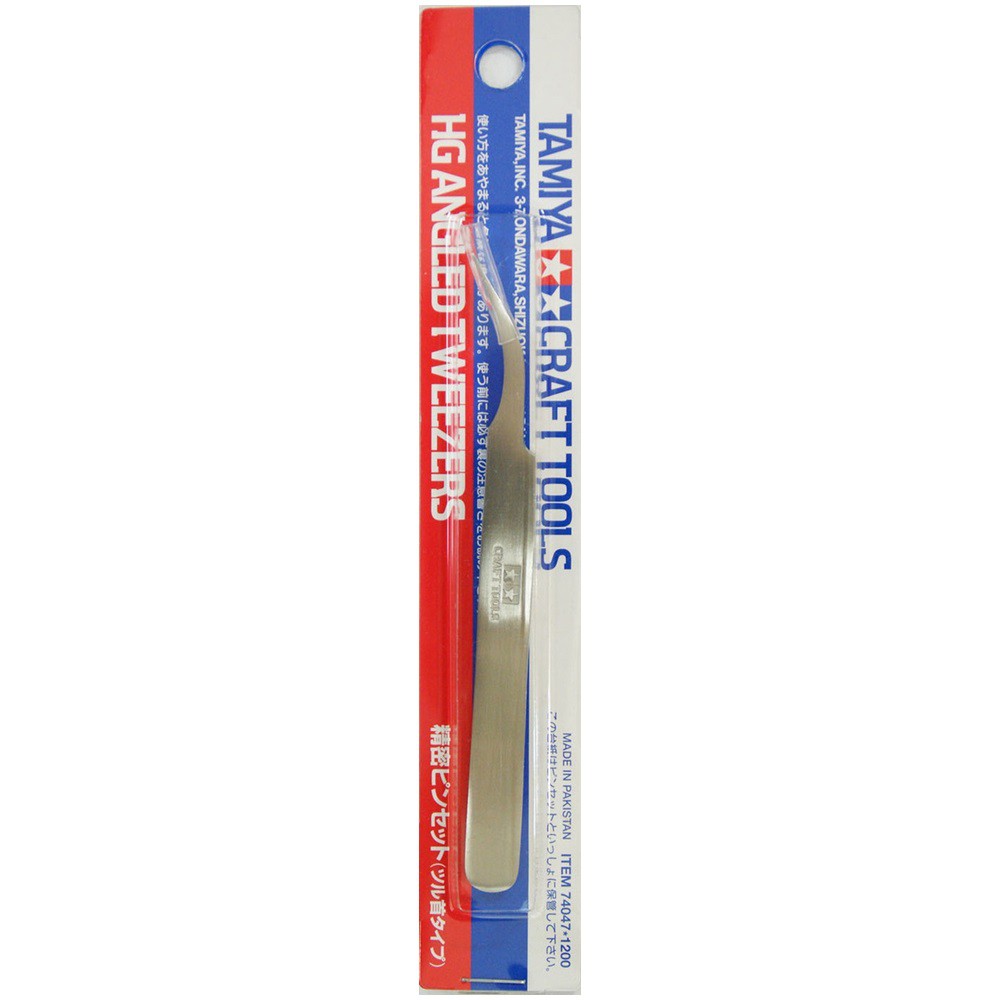 Tamiya 74047 Outils Précelles courbes HG (Brucelles, pince de précision