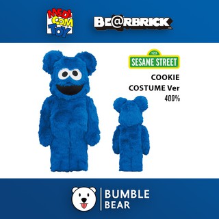 [‼️ของแท้, พร้อมส่ง‼️] 400% Be@rbrick Sesame Street [Cookie Costume Ver]