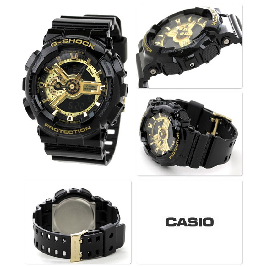 casio-g-shock-นาฬิกาข้อมือผู้ชาย-สายเรซิ่น-รุ่น-ga-110gb-1a-สีดำทอง