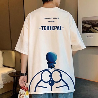 เสื้อยืดแขนสั้น คอกลม พิมพ์ลายการ์ตูนแมว พลัสไซซ์ สไตล์เกาหลี สําหรับผู้ชาย และผู้หญิง ไซซ์ M - 8xl