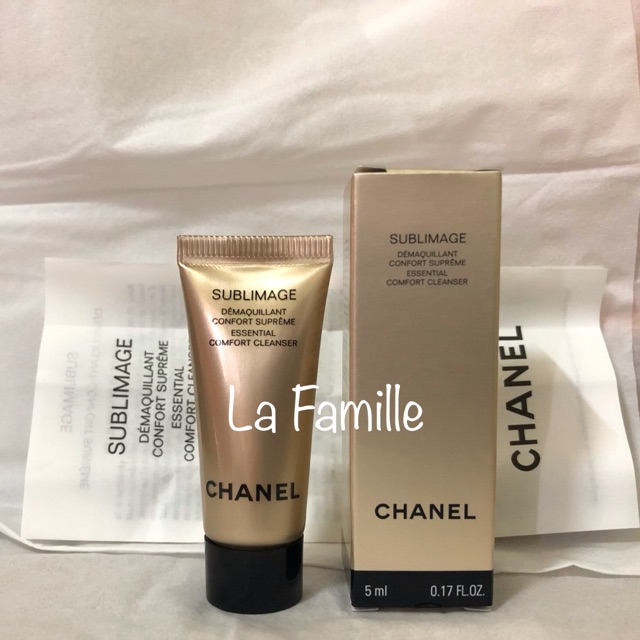 Chanel Sublimage Essential Comfort Cleanser 5ml.🌸ของแท้💯🌸