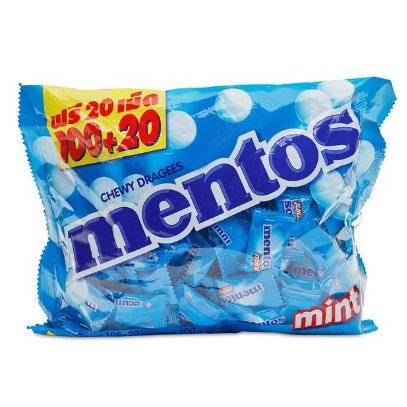 mentos-ลูกอมเมนทอส-100-เม็ด-มีหลายรสให้เลือก