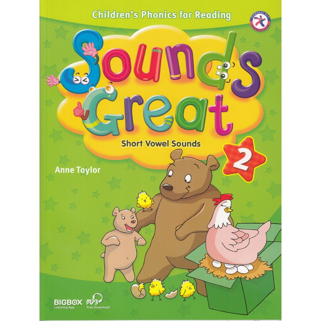 dktoday-หนังสือ-sounds-great-2-childrens-phonics-reading-with-mp3-download