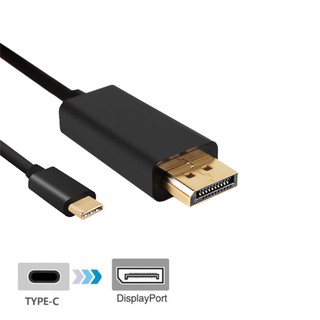 DF USB-C Type C USB 3.1 to Display Port DP 4K HDTV อะแดปเตอร์แปลงสายเคเบิ้ล