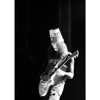 โปสเตอร์ Buckethead บัคเก็ตเฮด Music Poster แต่งคอนโด ตกแต่งห้อง รูปภาพติดห้อง รูปภาพ ตกแต่งผนัง ของขวัญ โปสเตอร์ติดผนัง