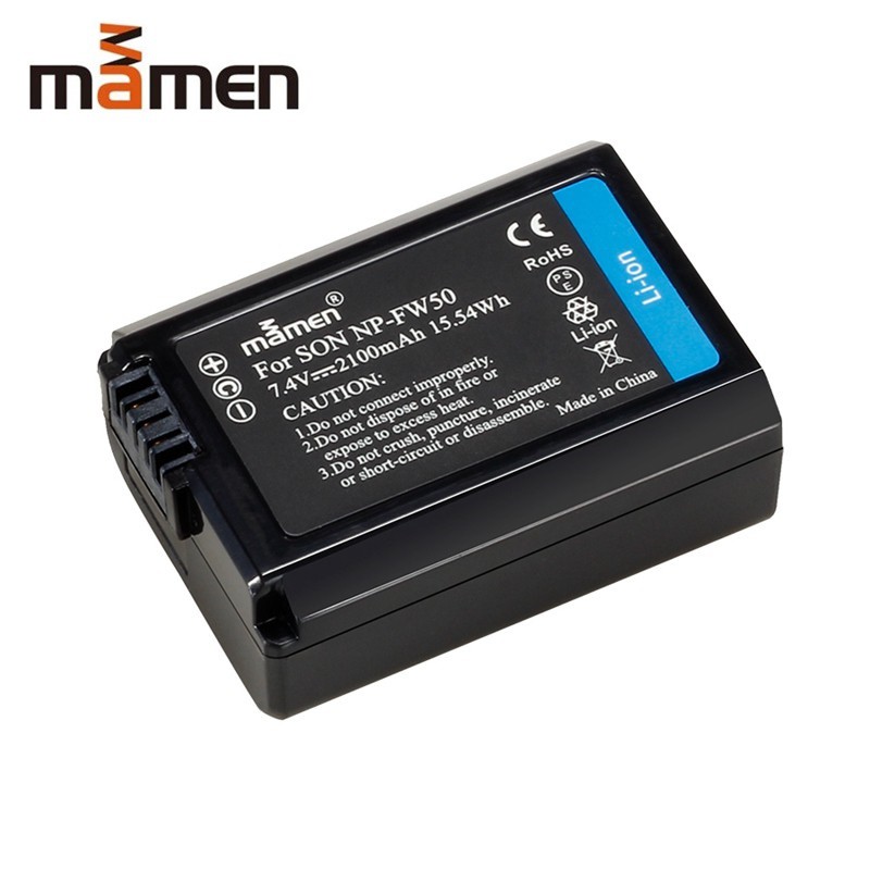 Camera Battery for Sony A5000 A5100 A6000 A6100 Replacement Lithium