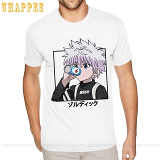 เสื้อยืดแขนสั้น พิมพ์ลายอนิเมะ Killua Hunter X Hunter HxH Young Boy 80S สําหรับผู้ชาย