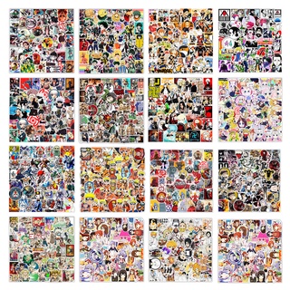 สติกเกอร์ PVC กันน้ํา ลายการ์ตูนอนิเมะ มังงะ สไตล์ญี่ปุ่น สําหรับสะสม 50 ชิ้น