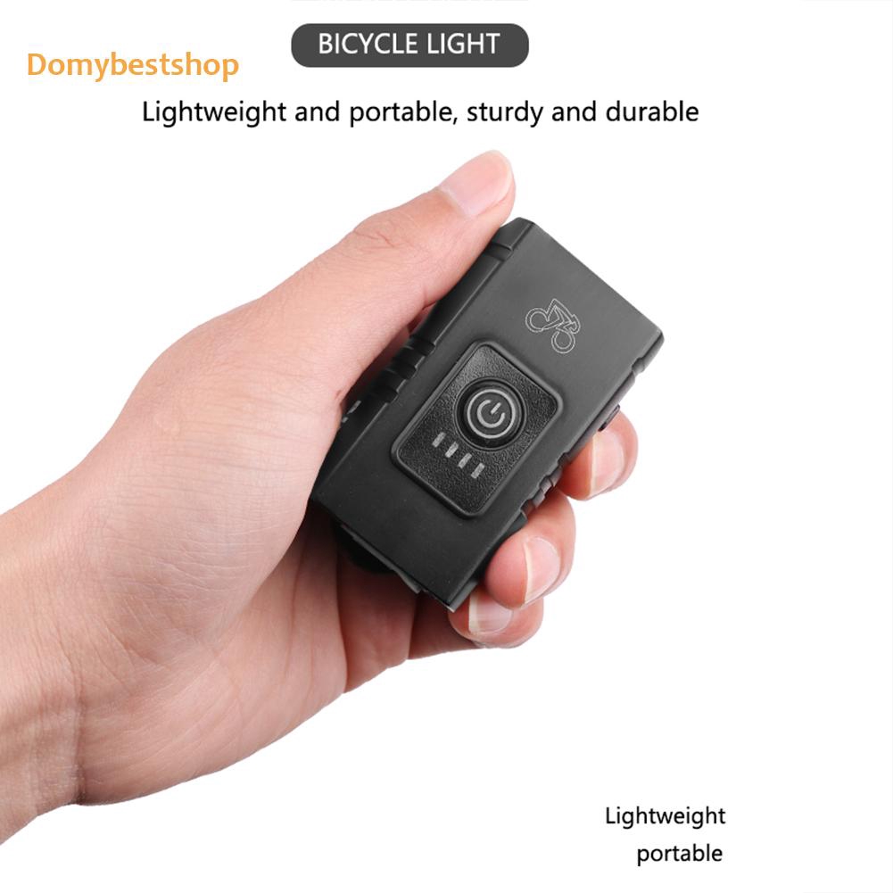 domybestshop-ไฟหน้าจักรยาน-800lm-10w-6-โหมด-แบบชาร์จไฟ-usb-สำหรับจักรยาน