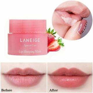 Laneige Lip Sleeping Mask, Mouth Mask, 3g. Trial Pack