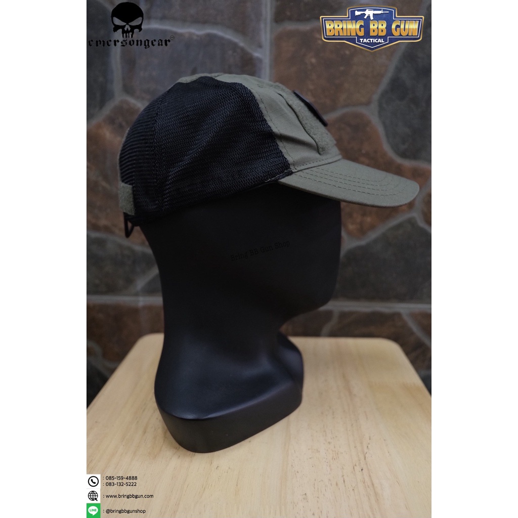 หมวกแก๊ป-ยี่ห้อemerson-emerson-gear-tactical-assaulter-cap-สีเขียว