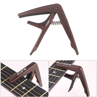 JOYO JCP-01 เบา Capo เปลี่ยนคีย์ Clamp ได้อย่างรวดเร็วเพื่อสร้างสายพานเหล็ก 6 สายอะคูสติกและอะคูสติก