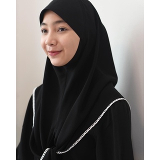 ภาพขนาดย่อของภาพหน้าปกสินค้าฮิญาบสวมสำเร็จรุ่น-ลินดา จากร้าน hijab.s_mom บน Shopee