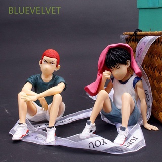 ภาพหน้าปกสินค้าBluevelvet ตุ๊กตาฟิกเกอร์ Anime Kaede Rukawa Cartoon Pvc ของเล่นสําหรับเด็ก ซึ่งคุณอาจชอบสินค้านี้