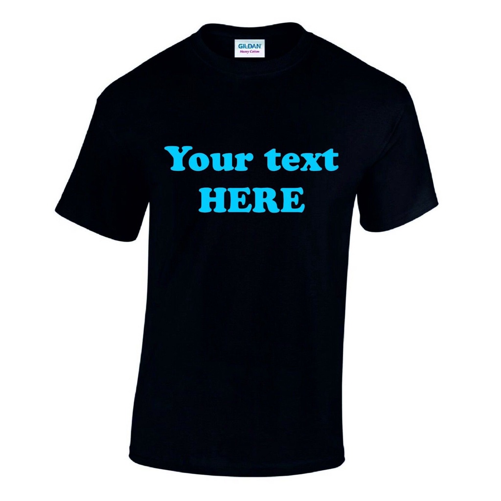 พร้อมส่ง-เสื้อยืดแขนสั้น-ผ้าฝ้าย-100-พิมพ์ลาย-your-text-here-หลากสี-แฟชั่นฤดูร้อน-สําหรับผู้ชายs-5xl