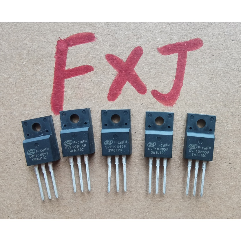 ((10 ชิ้น) อุปกรณ์จัดการเอฟเฟคสนามหญ้า SVF4N60F SVF5N60F SVF7N60F ...