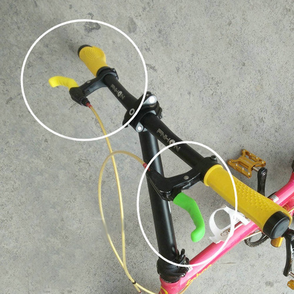 พิเศษ-bike-จักรยานขี่จักรยานแขนเบรคมือจับ-proctector-ฝาซิลิโคน