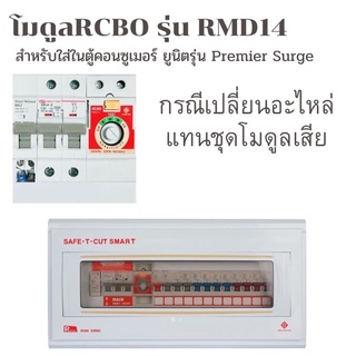 ชุดเมนโมดูล safe -t-cut RMD 14 2p/50A
