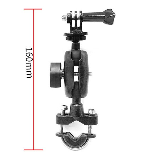 motorcycle-bracket-360-rotation-handlebar-u-shaped-rearview-mirror-แบบสั้น-for-gopro-dji-insta360-l-action-camera