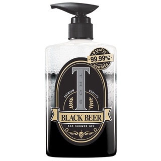 ครีมอาบน้ำ ทรอส แบล็คเบียร์ TROS Black Beer 450 ml. ของแท้ 100%