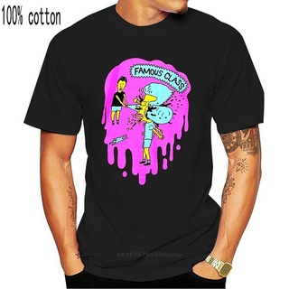 เสื้อคนอ้วนผญ - 2022 ผู้ชายเสื้อยืด Beavis และก้นหัวชนชั้นที่มีชื่อเสียง headshot จะลงเสื้อยืดสีดํา