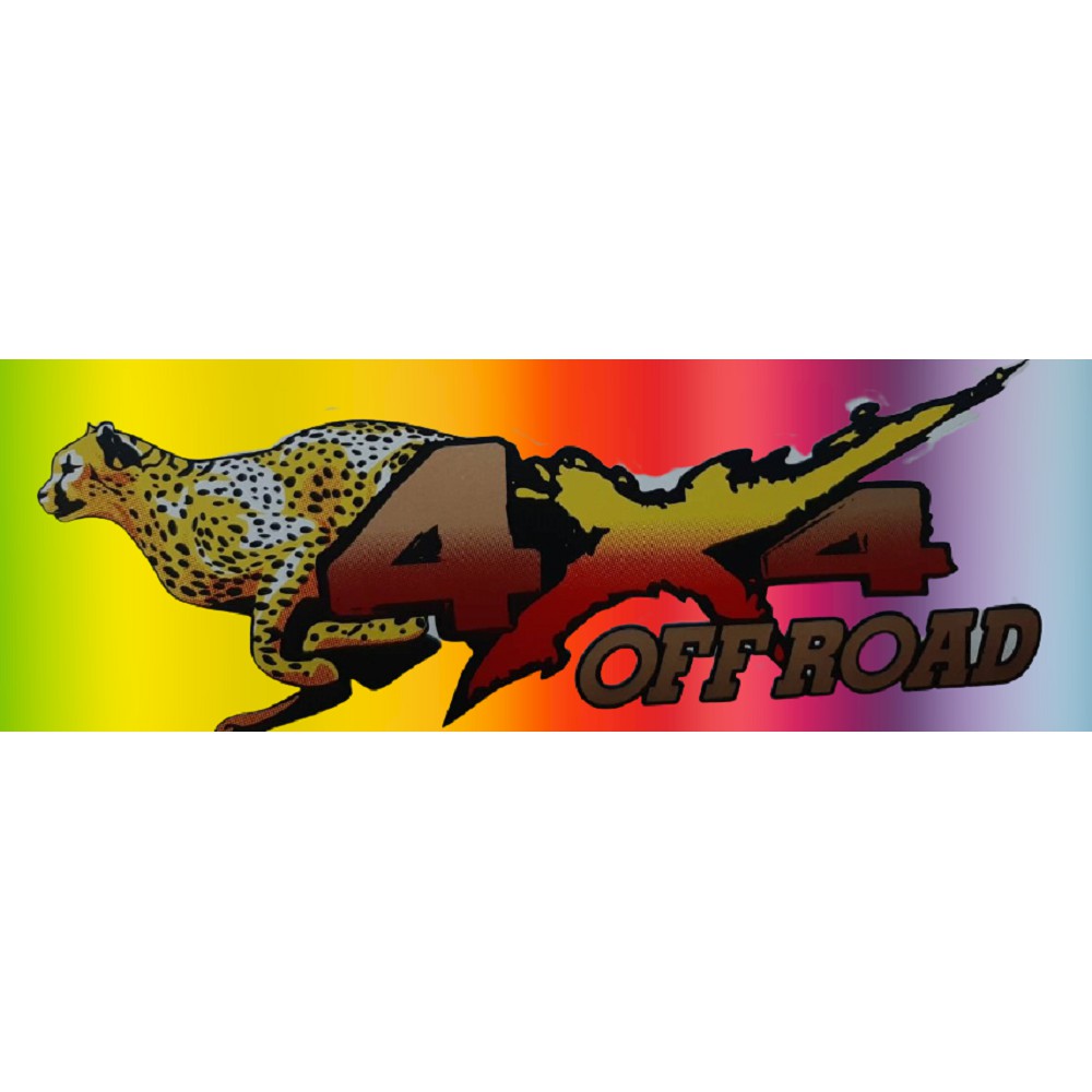 สติ๊กเกอร์-4x4-off-road-4wd-stickers-racing-สติ๊กเกอร์พลาสติก