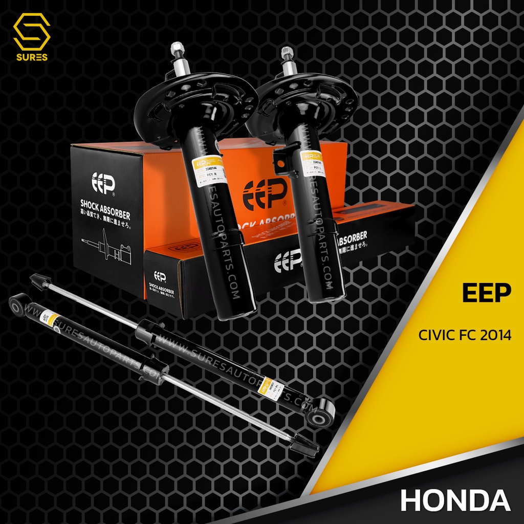 โช๊คอัพ HONDA CIVIC FC 16-21 ตรงรุ่น 3340144 / 3340145 / 3430036 - โช๊ค ...