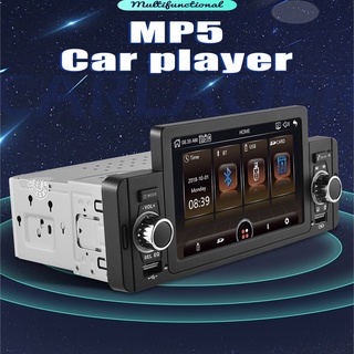 เครื่องเล่นมัลติมีเดีย MP5 วิทยุ IPS 1Din สําหรับ VW Hyundai Nissian Toyota Lada Player บลูทูธ วิทยุอัตโนมัติ กระจกวิดีโอลิงค์