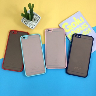 พร้อมส่ง!! SAMSUNG# A42/J2Prime/Note8/Note9/Note10/Note10+ เคสขอบสีหลังขุ่น เคสกันเลนส์กล้อง ขอบสี แฟชั่น เคสหลังขุ่น